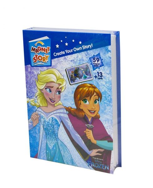 9038 - Подарунковий набір для творчості магнітна книга Фроузен Ельза і Ганна Frozen ( Холодне серце) 59 деталей