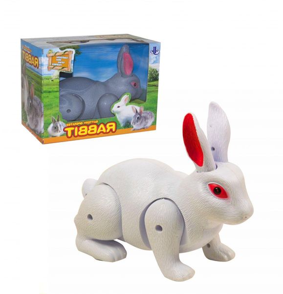 333-30 - Роботизований кролик (білий), зі світловими та звуковими ефектами, 333-30