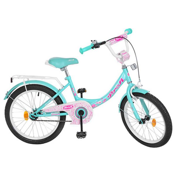 Profi Y2012 - Дитячий двоколісний велосипед для дівчинки PROFI 20 дюймів бірюзовий (колір м'ята), Y2012 Princess