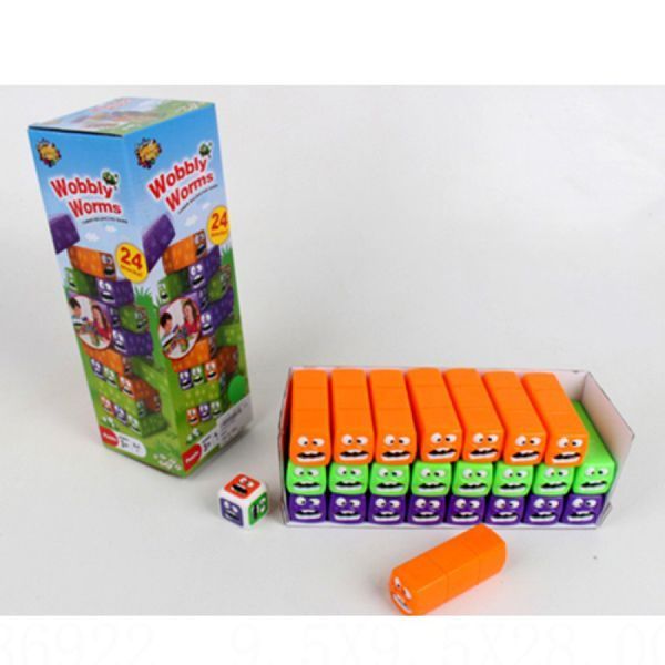 7322 (3562) - Настольная Игра Башня (Вега, Дженга) Хитрые червячки 7322 или&nbsp;3562