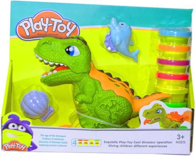 Пластилин Набор для детской лепки (детского творчества) Динозавр  SM8041