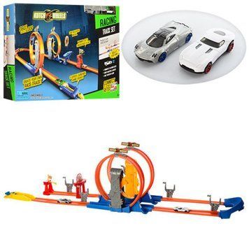 8846 - Дитячий трек із гірками (ігровий автотрек) типу&nbsp;Hot Wheel з трюковими колами,&nbsp;8846