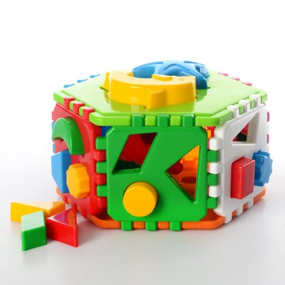 Розвивальна іграшка для малюків Конструктор — Сортер «Розумний малюк», Україна 2445