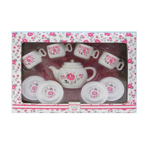 LN884A - Дитячий іграшковий посуд — чайний сервіз на 4 персони