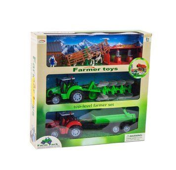FA17-32/33 - Детский игровой набор Ферма с двумя тракторами и животными, FA17-32/33