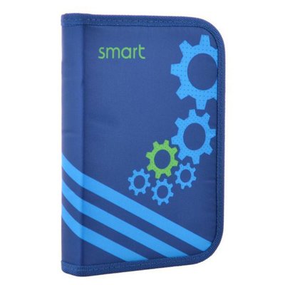 Smart 531706 - Пенал - книжка шкільний твердий одинарний (Шестерні), 531706