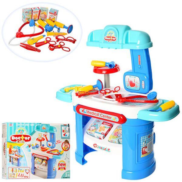 Детский набор для игры в больницу со столиком и инструментами врача 008-913