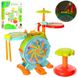Розвивальна музична іграшка "Барабан" — Барабанне встановлення, стільчик, мікрофон, музика, світло, 666 666 фото 1