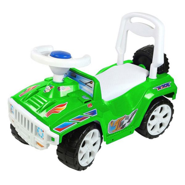 Машинка для катання Оріончик - зелений колір для хлопчиків від двох років 614893710 фото