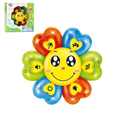 Limo Toy FT 0014 - Интерактивная игрушка «Солнечный Цветок»- в виде цветка рассказывает сказки, считалочки, песни