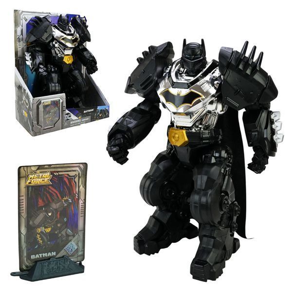 Spin Master 6072679 - Колекційна оригінальна фігурка супергерой Бетмен Batman 30см в броньованому костюмі, Ліга Справедливості DC