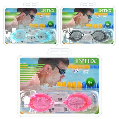 Детские очки для плавания и ныряния Intex для детей от 8 лет 55684