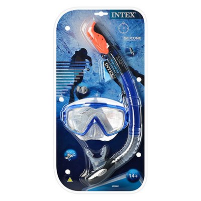 Intex 55962 - Набор для плавания и ныряния - маска и трубка, профессиональная серия