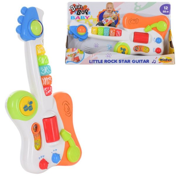 Детская развивающая музыкальная игрушка Гитара WinFun 2000-NL 610388177 фото товара