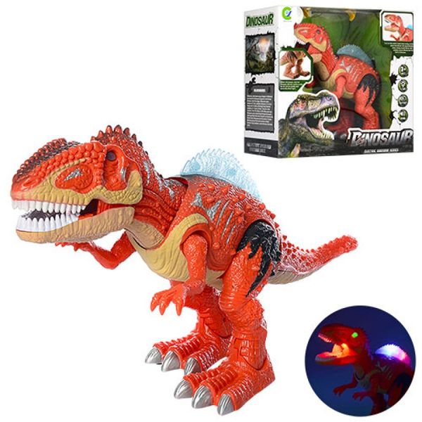 Динозавр Тиранозавр ходить, рухомі частини, звукові та світлові ефекти Y333-02, Тварини динозавр Y333-02 б