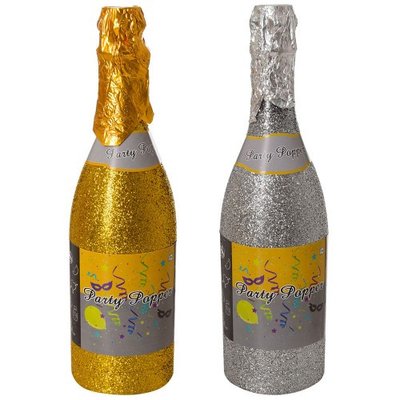 MK 2855 - Хлопавка у вигляді пляшки шампанського, конфетті, MK 2855