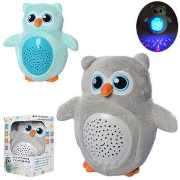 SA131-OWL - Ночник проектор звездного неба музыкальный Сова 29 см