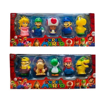 Набор фигурки герои Супер Марио и другие герои игры про Марио, 5 фигурок 89642