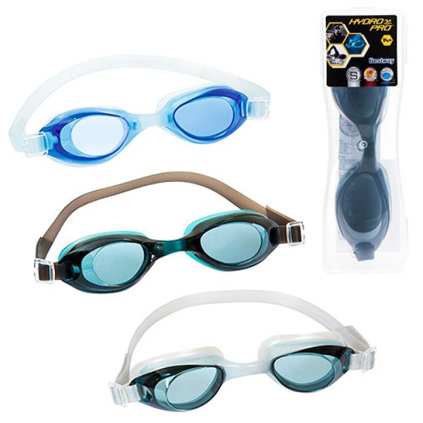 Детские очки для плавания и ныряния (от 14 лет), в чехле 21051