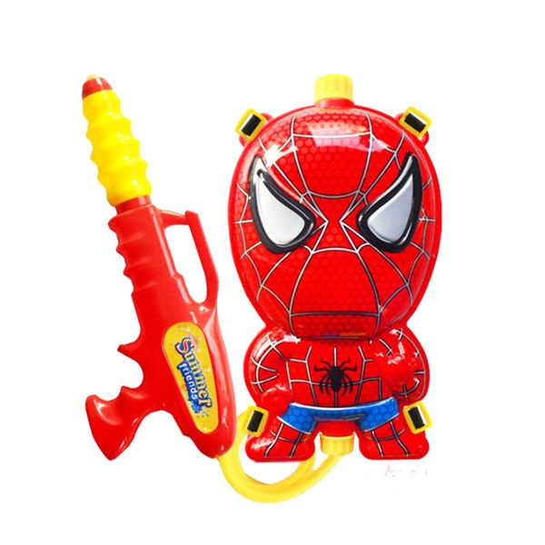222-14 - Дитячий водяний пістолет - автомат Людина Павук (Спайдермен) з балоном на плечі, 222-14