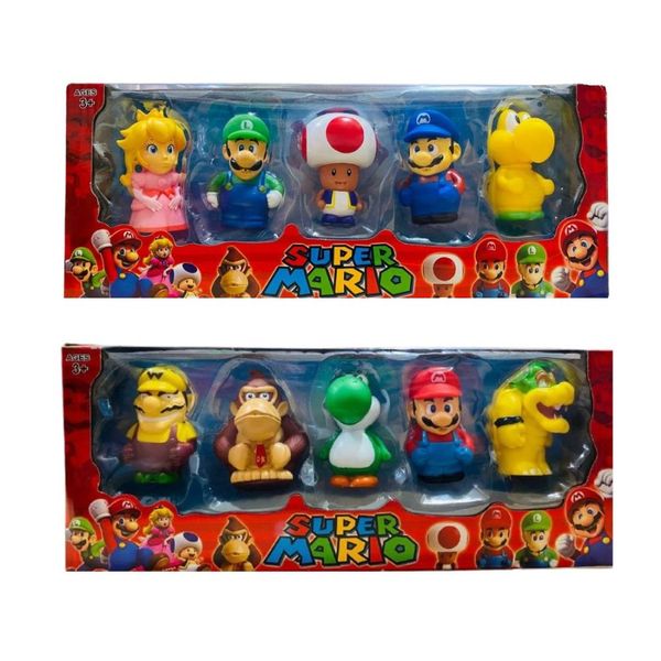 89642 - Набор фигурки герои Супер Марио и другие герои игры про Марио, 5 фигурок