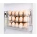 Органайзер лоток для яиц в холодильник на 3 яруса - контейнер для хранения яиц 30 штук R30902 фото 4