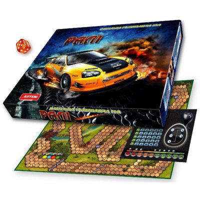 Настільна гра "Ралі" - розвиваюча гра про машини і гонки для хлопчиків 1109700474 фото товару