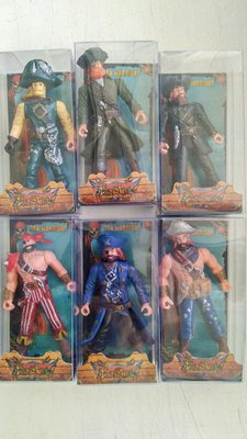 Пірати 6 шт. фігурки по 9 см, 6 різновидів, ціна за набір 6 шт., 8910 692199523 фото товару