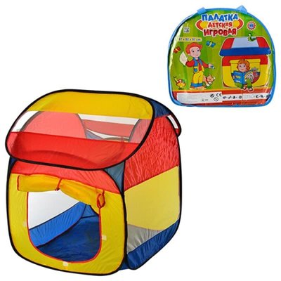 Игровая палатка для детей в виде домика - 1 вход M 0509