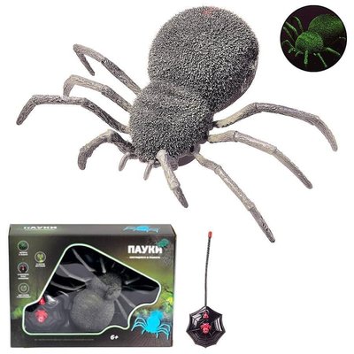 Павук - іграшковий радіокерований, іграшка світиться у темряві 1848204808 фото товару