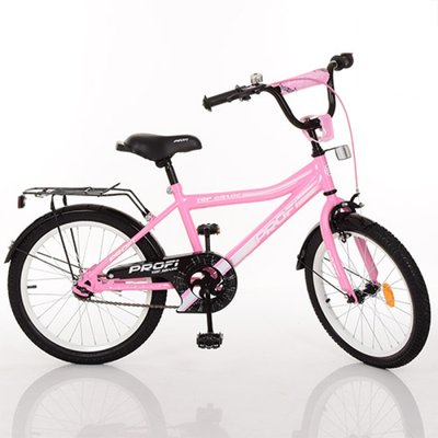 Profi Y20106 - Дитячий двоколісний велосипед для дівчинки рожевий PROFI 20 дюймів, Top Grade Y20106