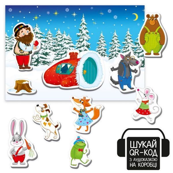 Vladi Toys 3206 - Магнітний театр для малюків Рукавичка, розвиваюча магнітна гра