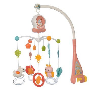 Limo Toy HE0311-0312 - Карусель Мобіль на кроватку для малюка музична, світло, мелодії, іграшки брязкальця