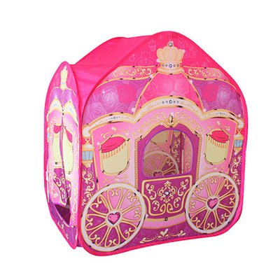 M 3316 - Палатка - домик детская игровая для девочки Карета, размер 95-65-105 см