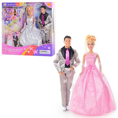 Набір ляльок - наречений і наречена, серія ляльок Дефа Весілля 20991