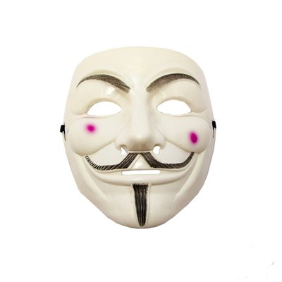 anonimus - Маска Анонімус для свята, тематичної вечірки, хелловіну, маска V означає вендета