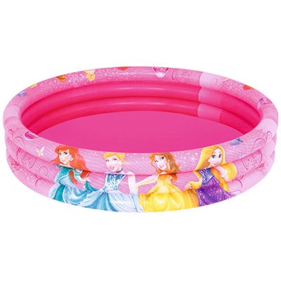 Дитячий надувний басейн круглий Дісней Принцеси, 122 — 25 см 91047