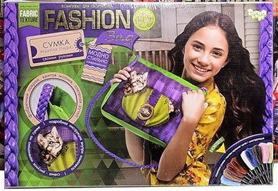Набір для творчості Вишивка сумки (котеня) у стилі муліне Fashion Bag  576235848 фото товару