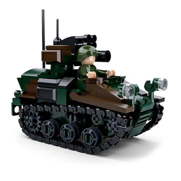Sluban M38-B0750 - Конструктор Військовий Армія - Модель танк на 245 деталей