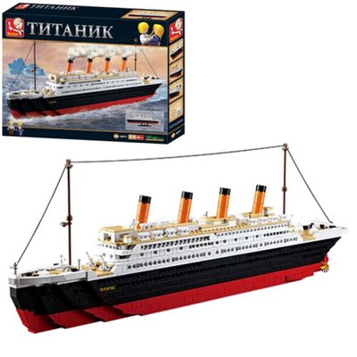 Sluban 0577 - Конструктор Большой Титаник "Titanic" на 1012 детали, модель в масштабе