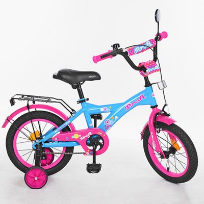 T1464 - Детский двухколесный велосипед PROFI 14 дюймов, T1464 Original girl