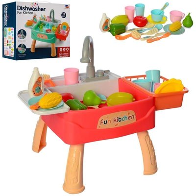 Іграшкова кухня - мийка Дитяча кухня з набором продуктів та посуду 1110
