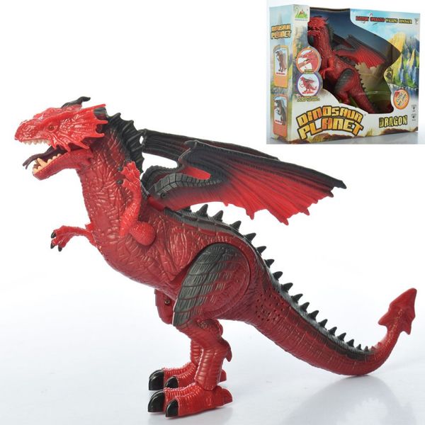 RS6153 - Дракон динозавр 33 см ходить, звукові та світлові ефекти