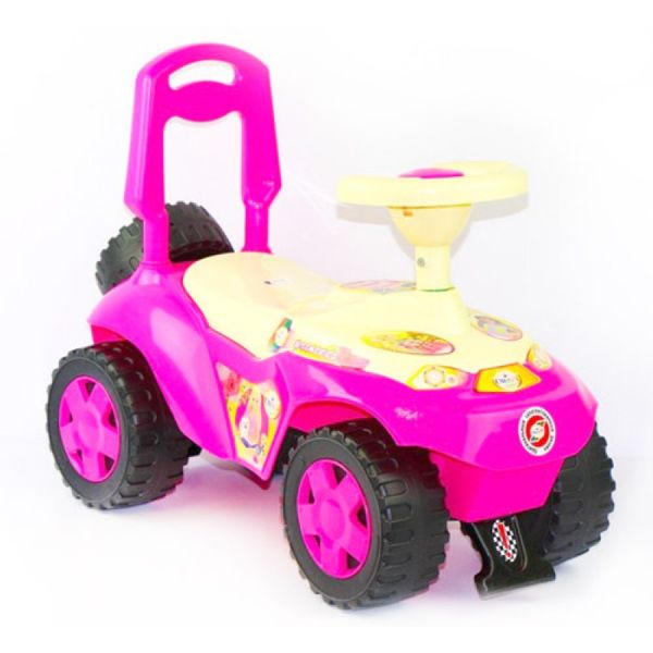 Машинка для катания Ориоша (розовый), толокар каталка детская орион Украина 198  614902202 фото товара