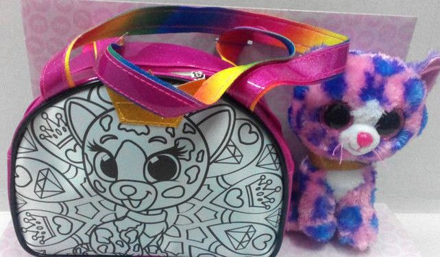 Котик у сумочці, яку можна розмалювати, набір для творчості ROYAL PET'S, Україна RP-01-04U 701417537 фото