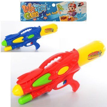 0245 - Водяной пистолет автомат помпа 49 см "Water Gun" большой с накачкой, водное оружие детское,&nbsp;0245