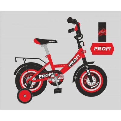 Y1646 - Дитячий двоколісний велосипед PROFI 16 дюймів (червоний), Original boy Y1646