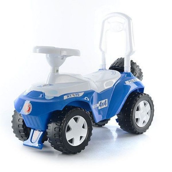 Орион 198 - Машинка для катания Ориоша (синий), толокар - в стиле полиции