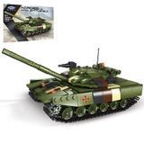 ХВ06805 - Конструктор танк із символікою ЗСУ - 502 елементи
