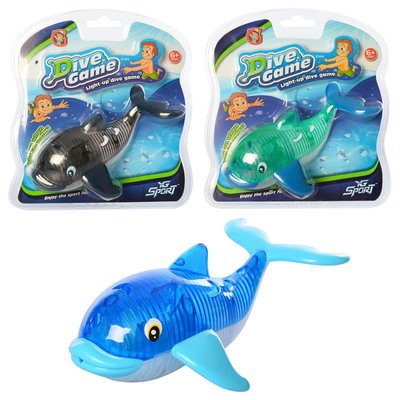 Іграшка для ванної дельфін зі світловим ефектом, YG40S  YG40S